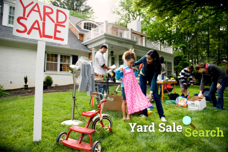 How to Find Local Rummage Sales, garage sale finder, local yard sale finder, rummage sales near me today, yard sale finder, yard sale search